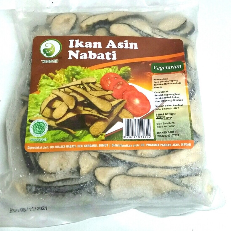 

KF7 vegetarian vegood ikan asin nabati