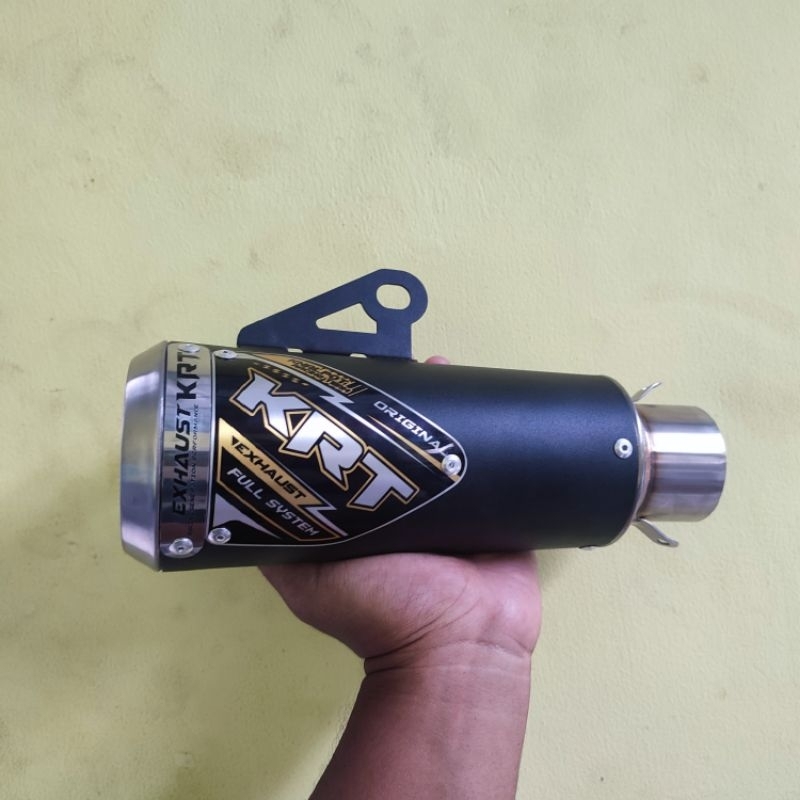 Knalpot Racing Silincer KRT K2 Original Balap Drag Kompetisi Bore up 130cc 150cc 180cc 200cc Jupiter