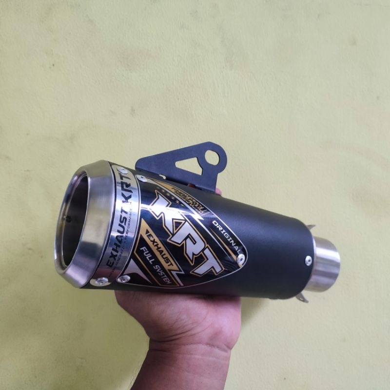 Knalpot Racing Silincer KRT K2 Original Balap Drag Kompetisi Bore up 130cc 150cc 180cc 200cc Jupiter