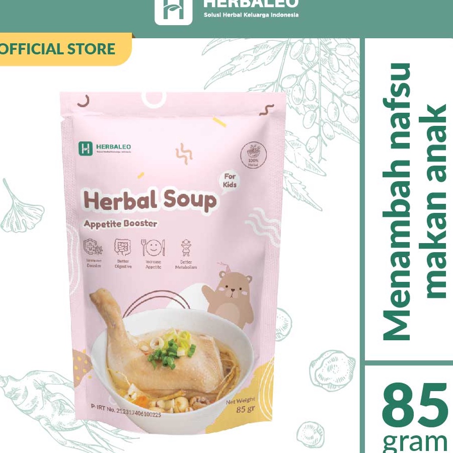 

KP8 Sup Herbal Anak Tim Ayam Ciakpo Selera Makan Anak Daya Tahan Tubuh Herbaleo