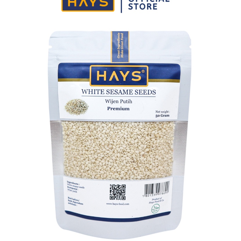 

Promo Wijen Putih White Sesame Seeds HAYS