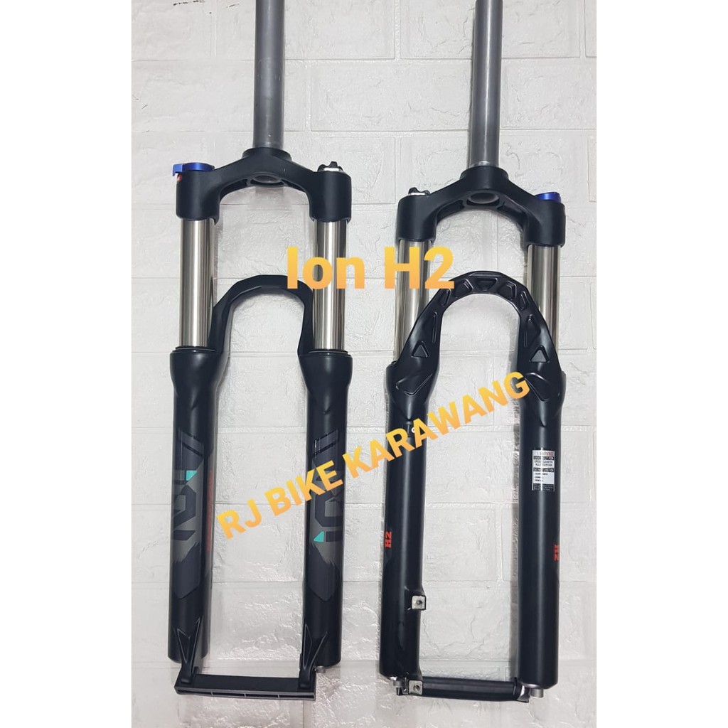 FORK SEPEDA GUNUNG 27.5 ION H2 TITAN 650B BLACK T120 COIL