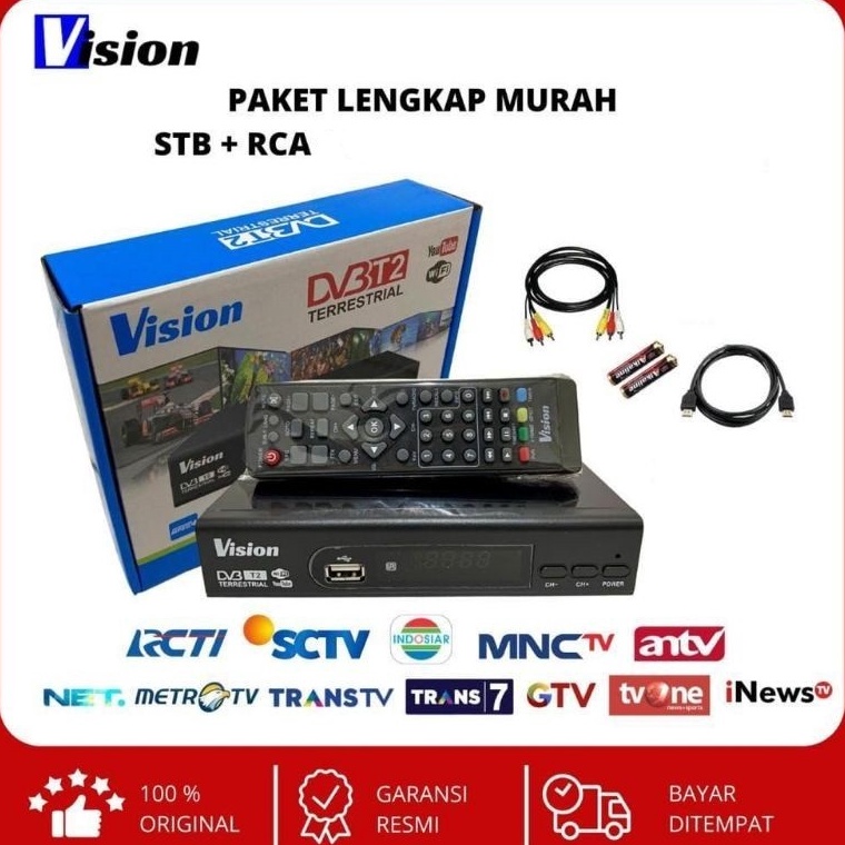 SET TOP BOX VISIO DVB T 2 TV DIGITAL
