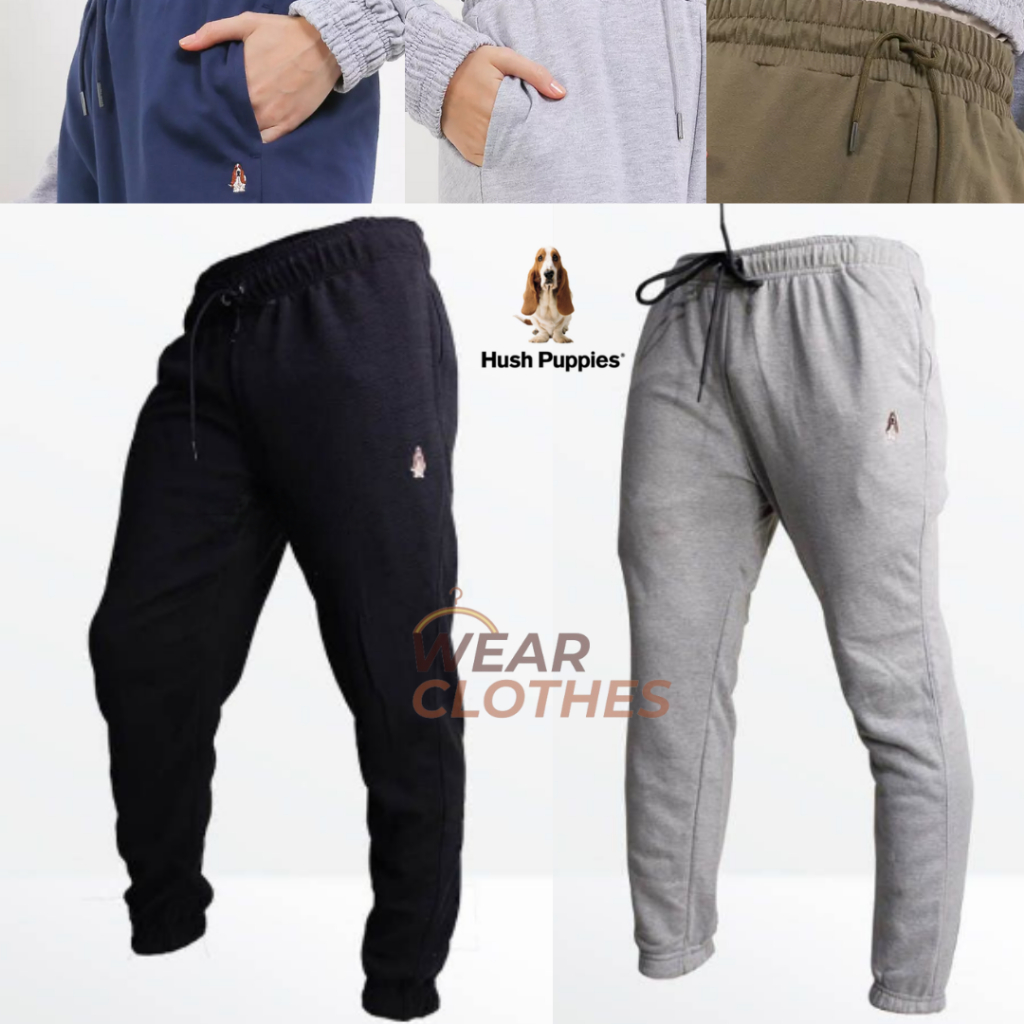 Celana Jogger Pria Hush Puppies ORIGINAL [Hush Puppies Became Jogger] / Celana Joger Cowok untuk GYM