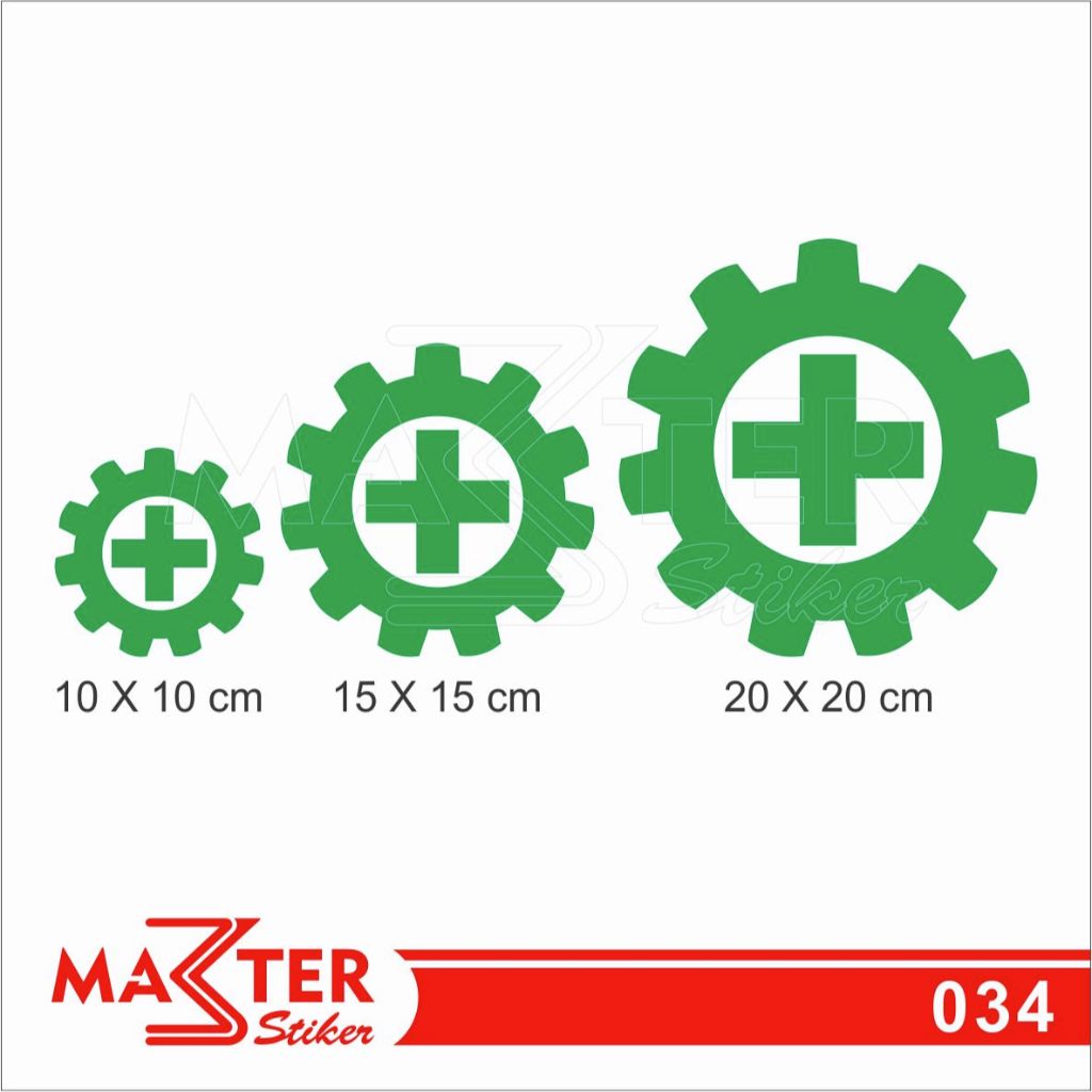 

034 - Stiker Logo Safety K3, Sticker Vinyl, Premium, Tahan Air, Termurah, dan Bisa Custom