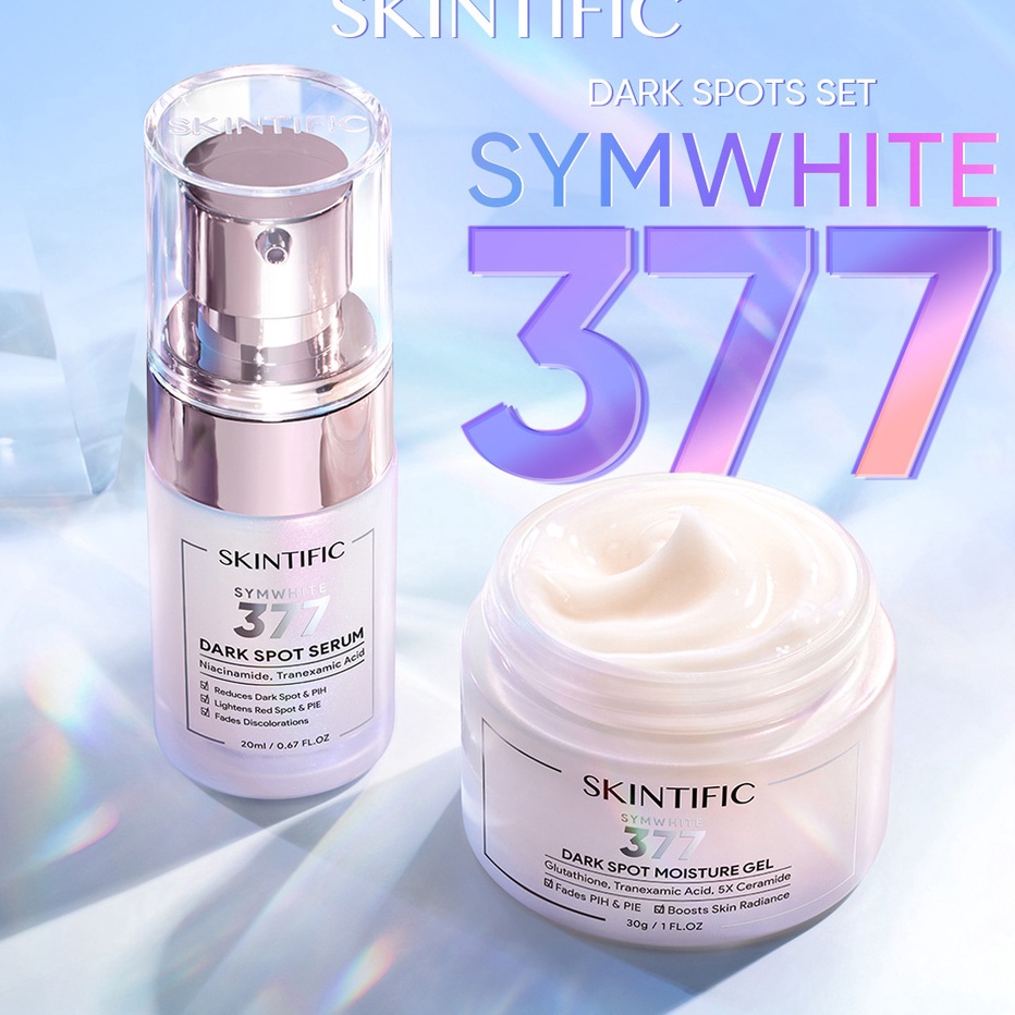 KF7 SKINTIFIC Symwhite 377 Dark Spot Moisturizer 3g Whitening  Fade Dark Spot Cream Krim Pelembab Wa