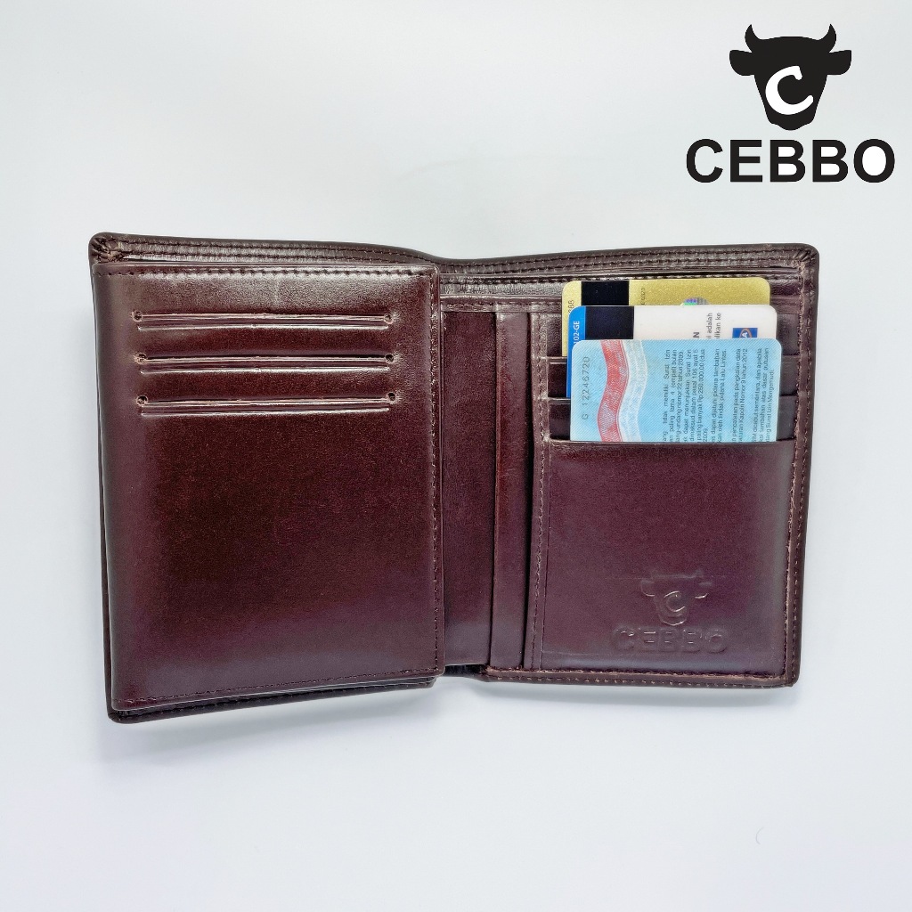 LIMITED GARANSI CEBBO DOMPET PRIA BAHAN KULIT SAPI LEATHER PREMIUM DOMPET KULIT