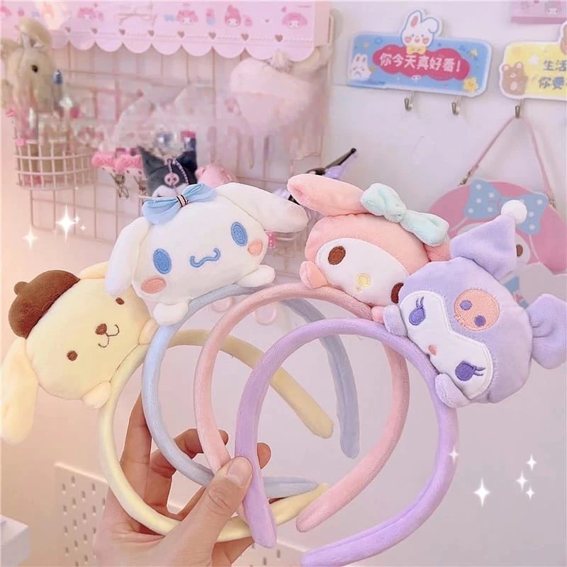 Bando Sanrio Karakter Jepang Lucu Bando Anak Aksesoris Rambut Bandana
