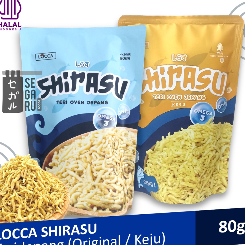 

Terbatas LOCCA Shirasu Teri Jepang Taburan Camilan Jepang Sehat Halal