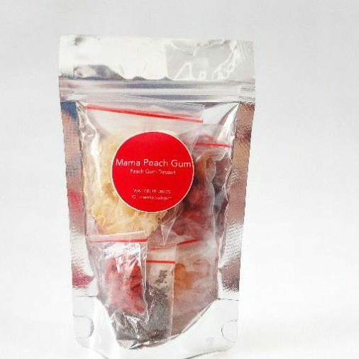 

Potongan Peach Gum Dessert SUPER A size PERSONAL Single Pack untuk 12 cup