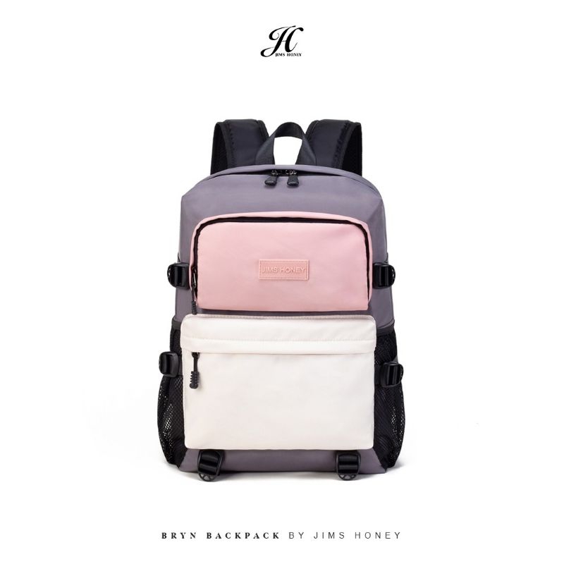 JIMS HONEY BRYN BACKPACK TAS RANSEL UNISEX MUAT LAPTOP