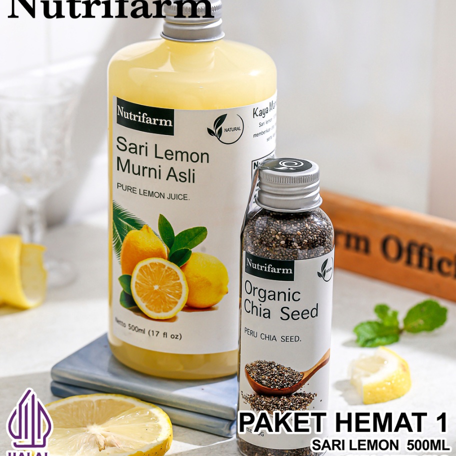 Kode DJL21 SARI LEMON 5ML CHIA SEED PAKET DETOX 2 IN  SARI LEMON FRESH  SARI LEMON CALIFORNIA  SARI 