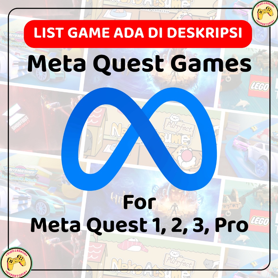 H Games For Oculus Meta Quest 1 2 3 Pro Garansi Termurah Ready