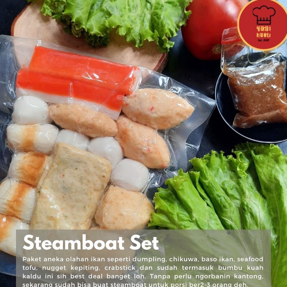 

MODEL OTS953 PAKET HEMAT SUKI STEAMBOAT HALAL PORSI 2 ORANG FREE BUMBU LENGKAP