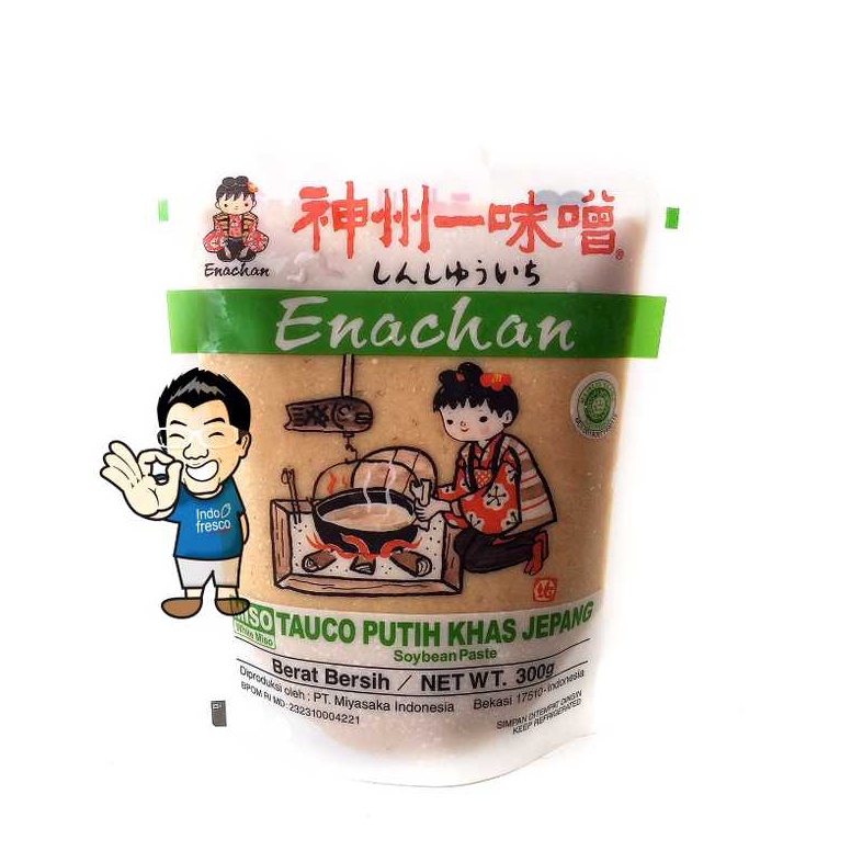 PANAS Shinshuichi Enachan Shiro Miso Paste Pasta Miso Tauco Putih 3gShinshuichi Enachan Shiro Miso P