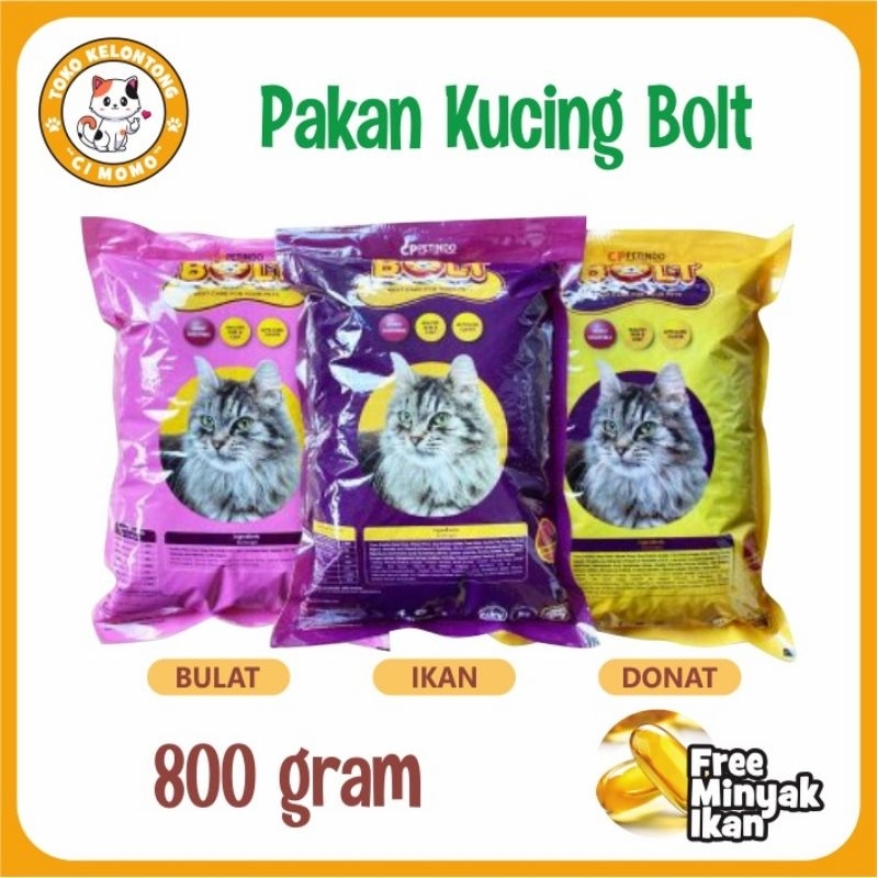 BOLT PAKAN KUCING