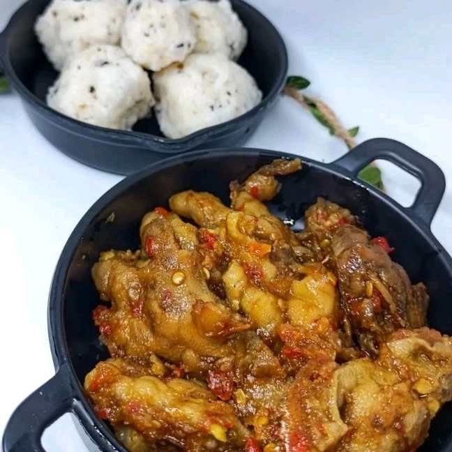 

ceker tanpa tulang pedas frozen / spicy korean dakbal