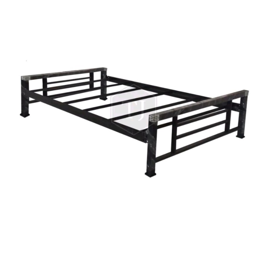 ranjang besi tanpa sandaran / dipan divan besi murah bandung