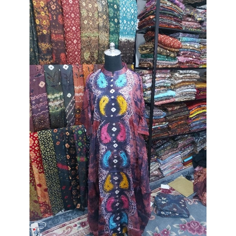 jumputan keong gamis