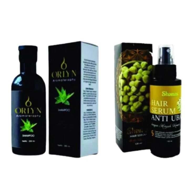 PAKET ANTI UBAN NASA - ORLYN SHAMPOO - SHANAS ANTIUBAN