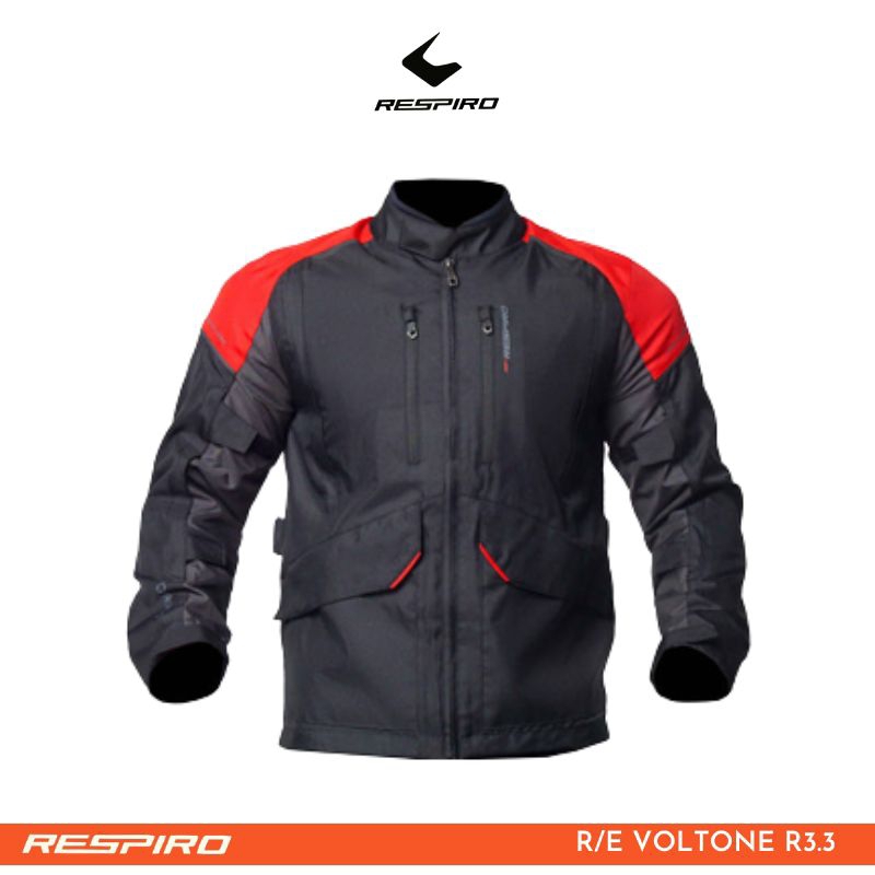 Jaket Respiro R/E Voltone R3.3 | Jaket Touring Motor Anti Angin Berprotector | Touring Windproof Pro