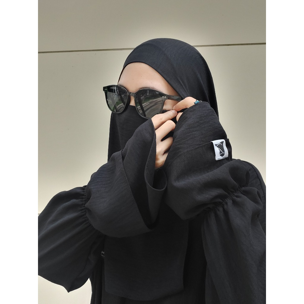 Abaya Set - Humaira by Zafarech Pashmina Niqab Instan