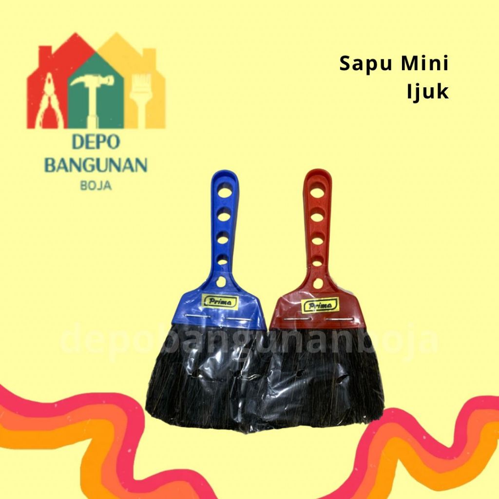Sapu Mini Ijuk / Sapu Mobil / Sapu Meja