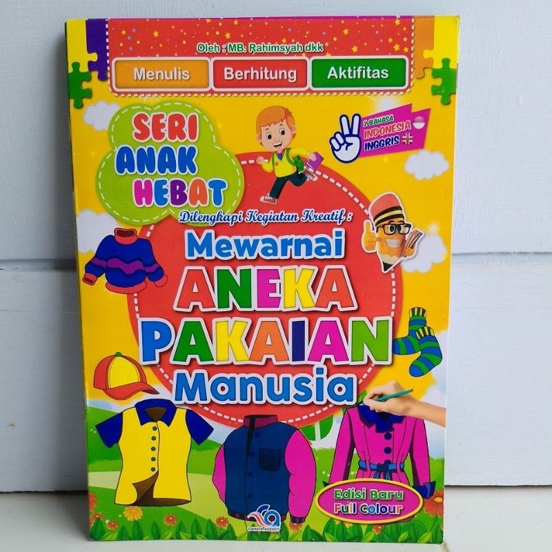 

Mewarnai Aneka Pakaian Manusia