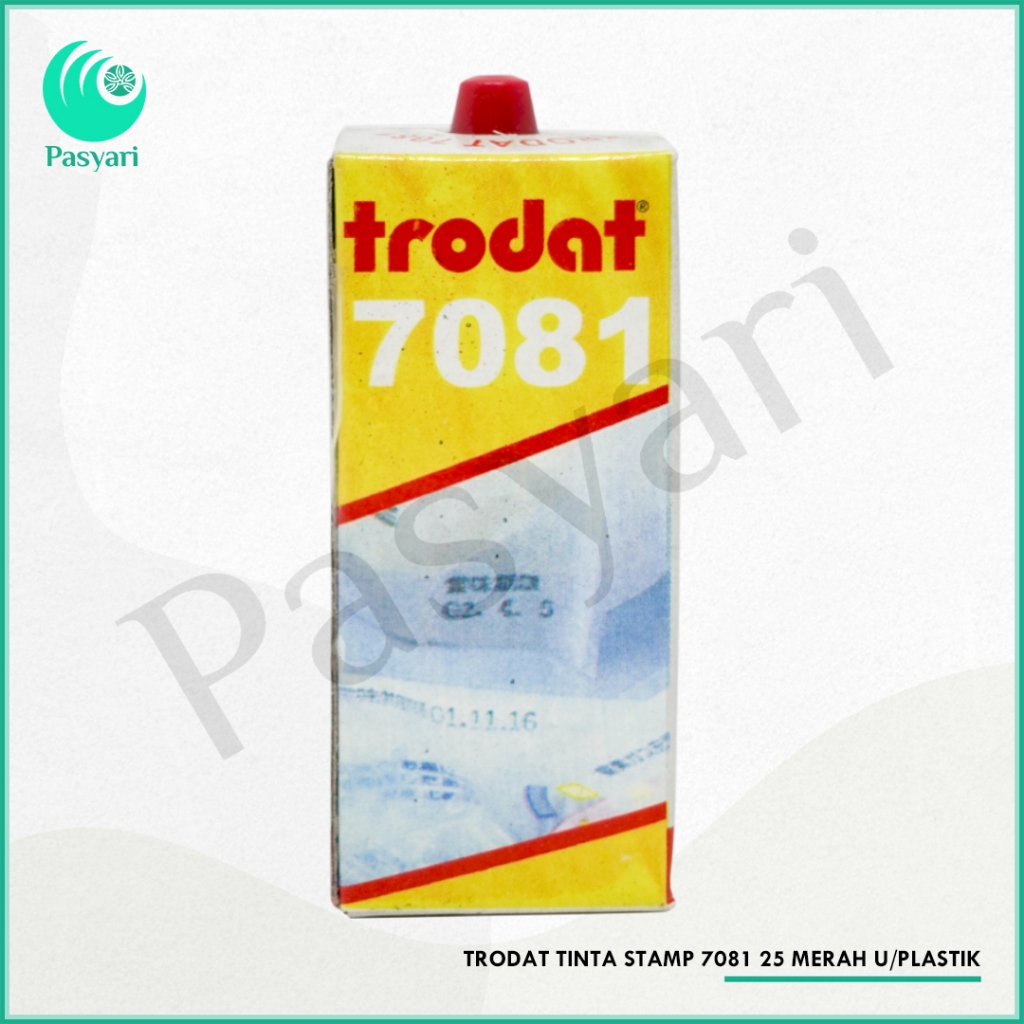

TRODAT TINTA STAMP 7081 25 MERAH U/PLASTIK