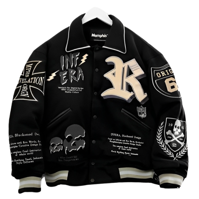 JAKET VARSITY INFERA | JAKET PRIA | OUTER PRIA