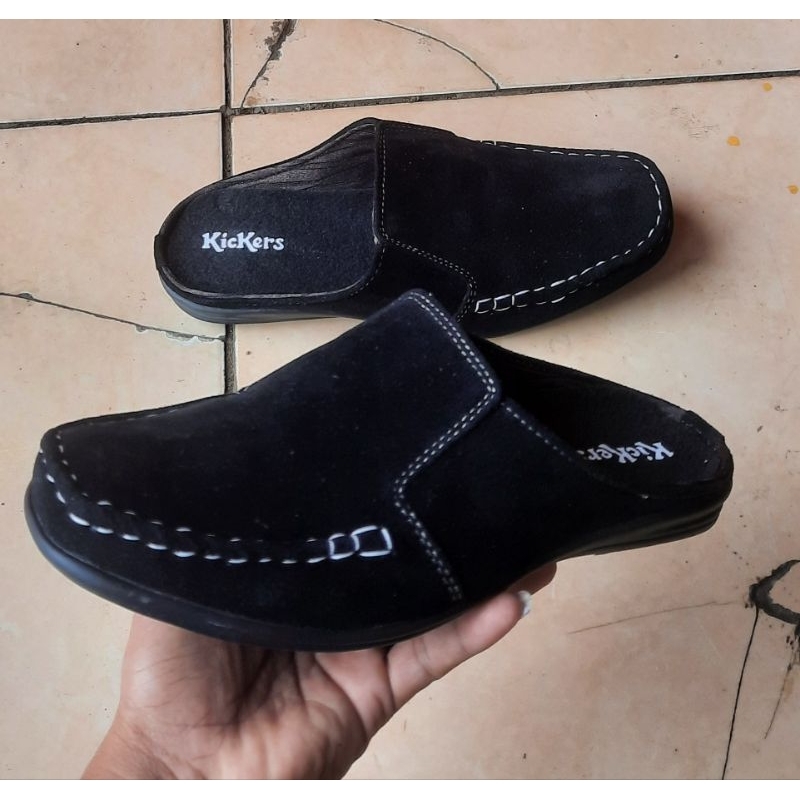 sepatu selop sepatu sendal pria model terbaru sepatu slip On sepatu santai bisa COD