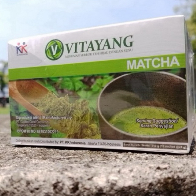 

VITAYANG MATCHA 1 DUS 10 SASET @24gr