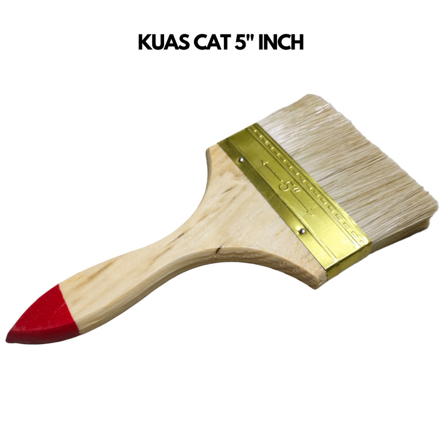 

KUAS CAT / KUAS CAT TANGAN 5 INCH / KUAS SERBAGUNA / KUAS CAT GG KAYU / KUAS CAT TEMBOK SERBAGUNA / KUAS TANGAN GG KAYU / KUAS CAT TEMBOK DINDING / ATAP/ KUAS TANGAN DINDING CAT TEMBOK BERKUALITAS