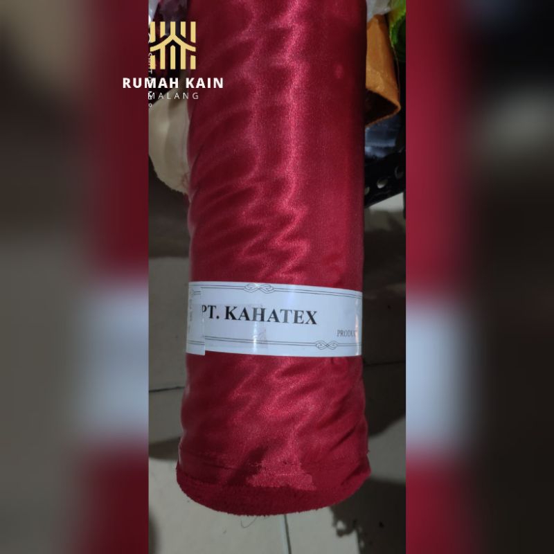 KAIN SATIN || KAHATEX || ( HARGA PER 1 METER )