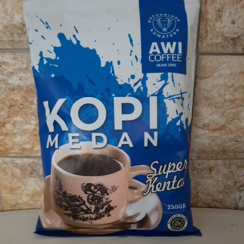 

AWI Bubuk Kopi Medan Super Kental 250 gr