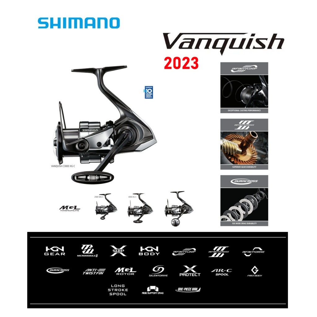 Shimano Vanquish FC 2023 Spinning Reel Pancing