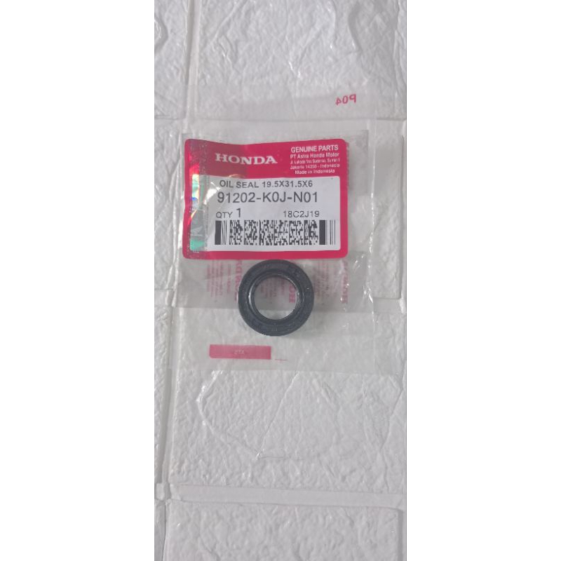 OIL SEAL 19.5X31.5X6 AS KRUG KIRI GENIO/BEAT LED