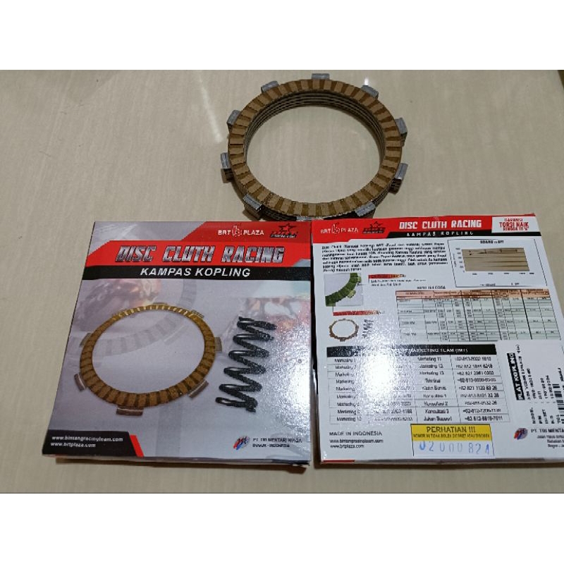 Kampas Kopling BRT New Vixion Advance NVA