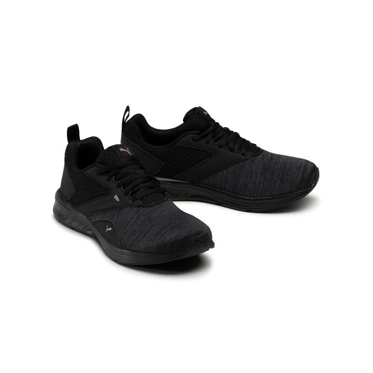 Sepatu Running Wanita NRGY Comet Black-Rose Gold 190556 40