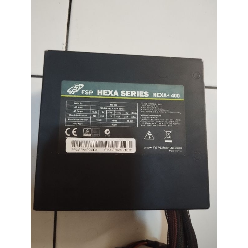 PSU pure fsp hexa+ 400watt