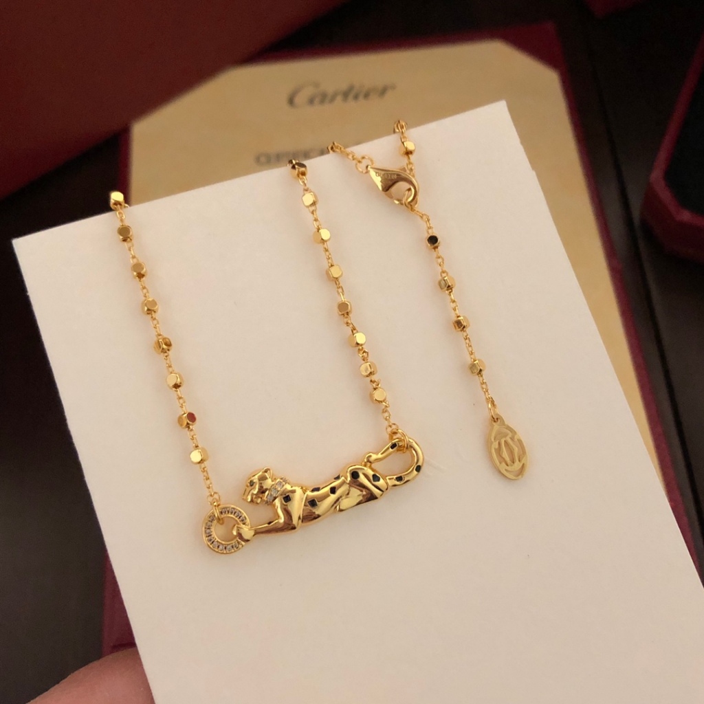 [Emas Asli 17K/750] Kalung