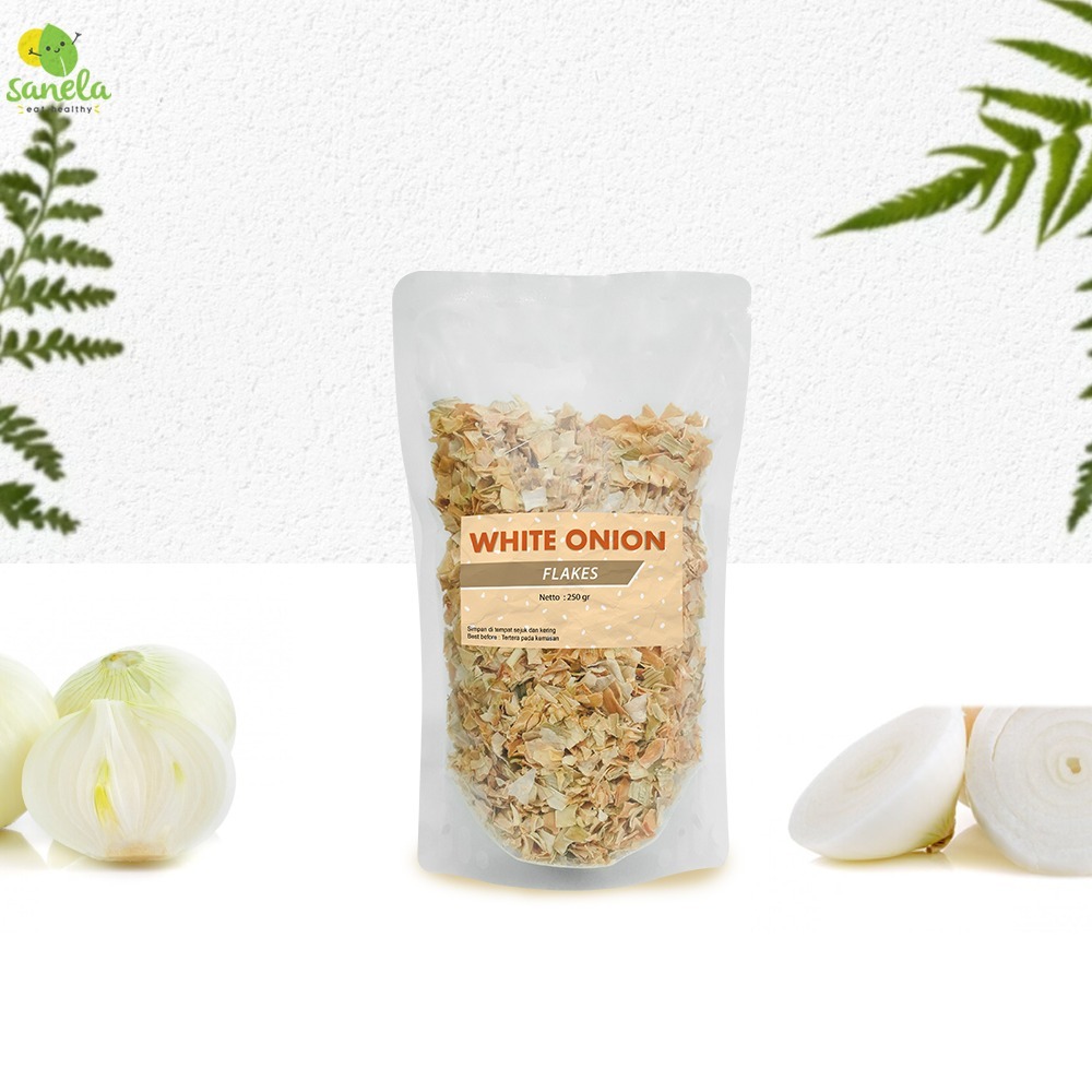 

White Onion Flakes 250 gram