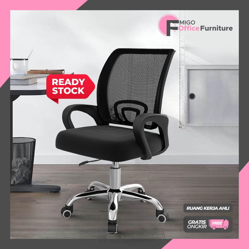 Kursi Kantor/Kursi Gaming/ Kursi Kerja/ Kursi Putar/ Kursi Jaring Nyaman/Kursi Belajar