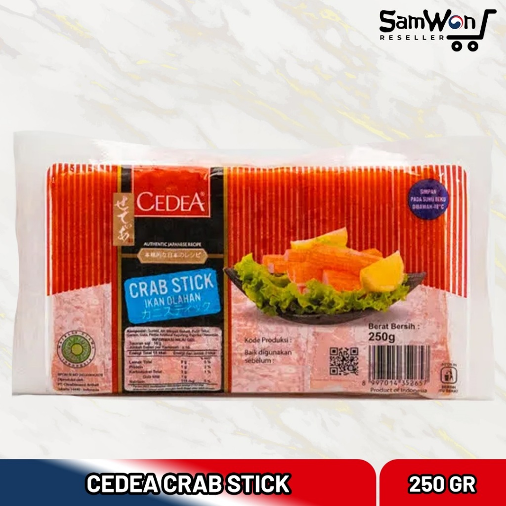 

CEDEA Crab Stick 250gr - Frozen Food Steamboat Shabu Shabu Siap Masak