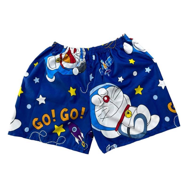 Celanda Pendek Pria Boxer Motif Doraemon