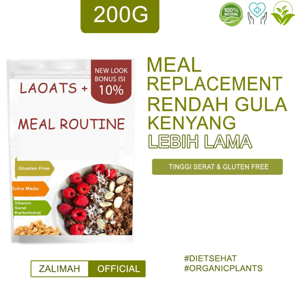 

Meal Replacememt Penurun Berat Badan Pelangsing Badan Cemilan Diet Rendah Kalori Snack Diet Cemilan Sehat Laoats