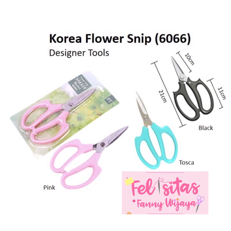 

Korea Flower Snip - Gunting bunga - Gunting kertas 6066 -ATB