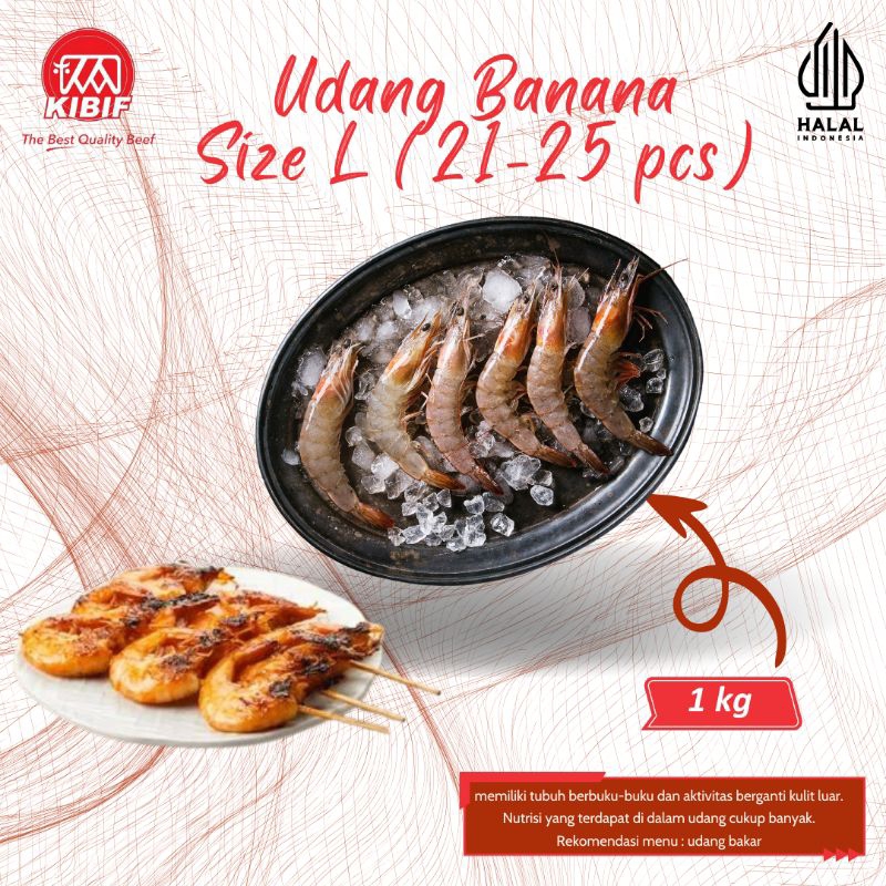 

Udang Banana 1kg