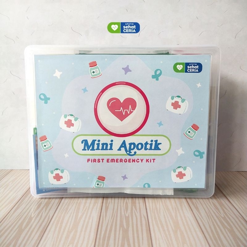 

Mini Apotik Kado Obat Hampers Obat Emergency