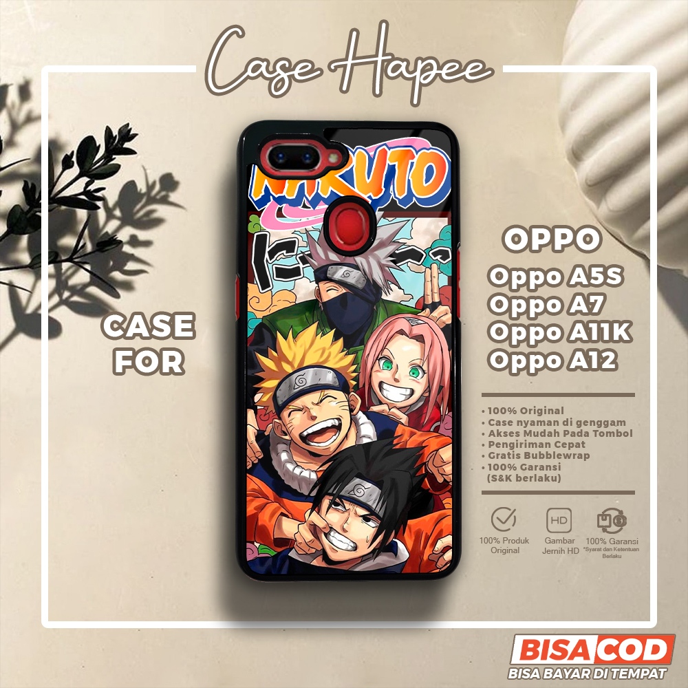 Case Oppo A5S A7 A11K A12 Casing Oppo A5S A7 A11K A12 [KKSI] Casehapee Case Glossy Case Aesthetic Cu